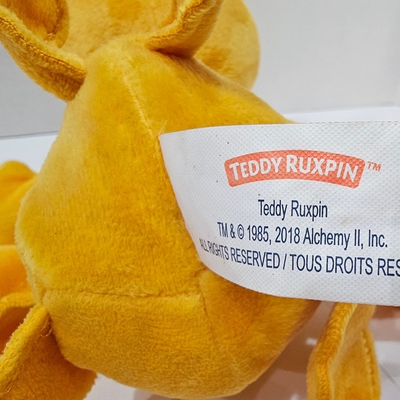 Teddy Ruxpin GRUBBY Hug N Sing  Plush Sings "It's Your Birthday" TESTED! Works - Picture 5 of 14